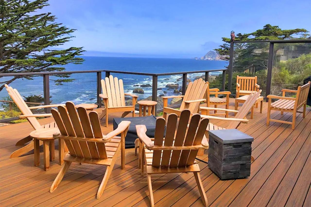 Entire Private Coastal Retreat - Spectacular Ocean Views Whot Tub Villa Montara Bagian luar foto