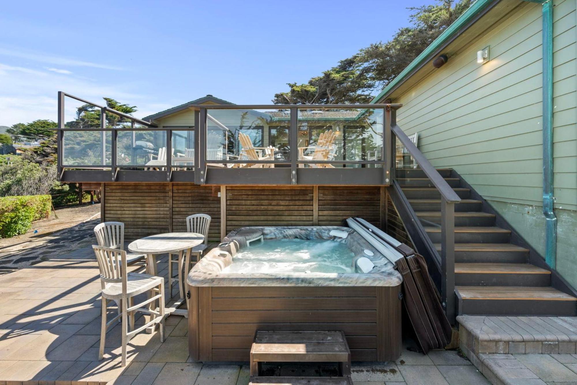 Entire Private Coastal Retreat - Spectacular Ocean Views Whot Tub Villa Montara Bagian luar foto