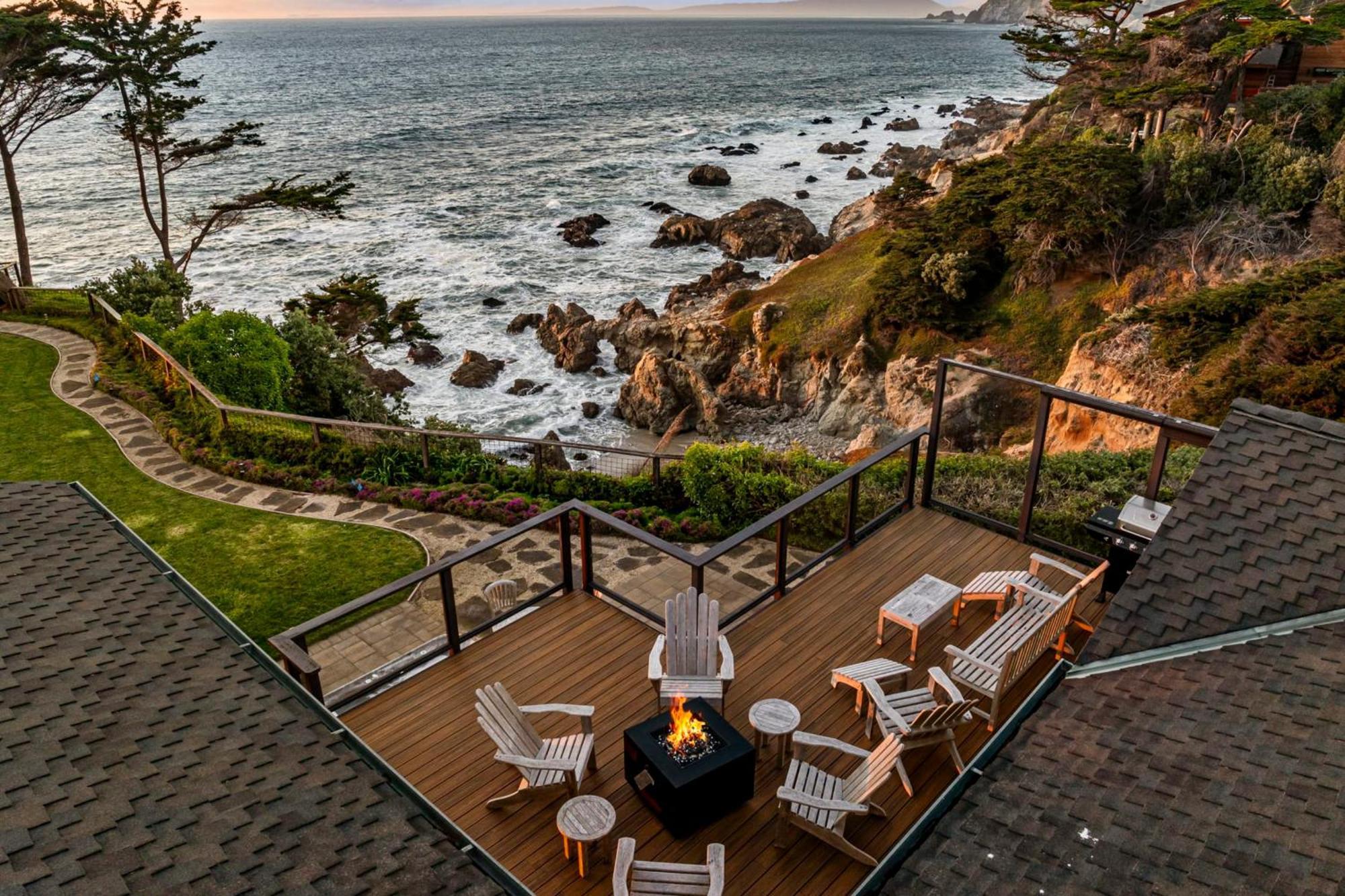Entire Private Coastal Retreat - Spectacular Ocean Views Whot Tub Villa Montara Bagian luar foto