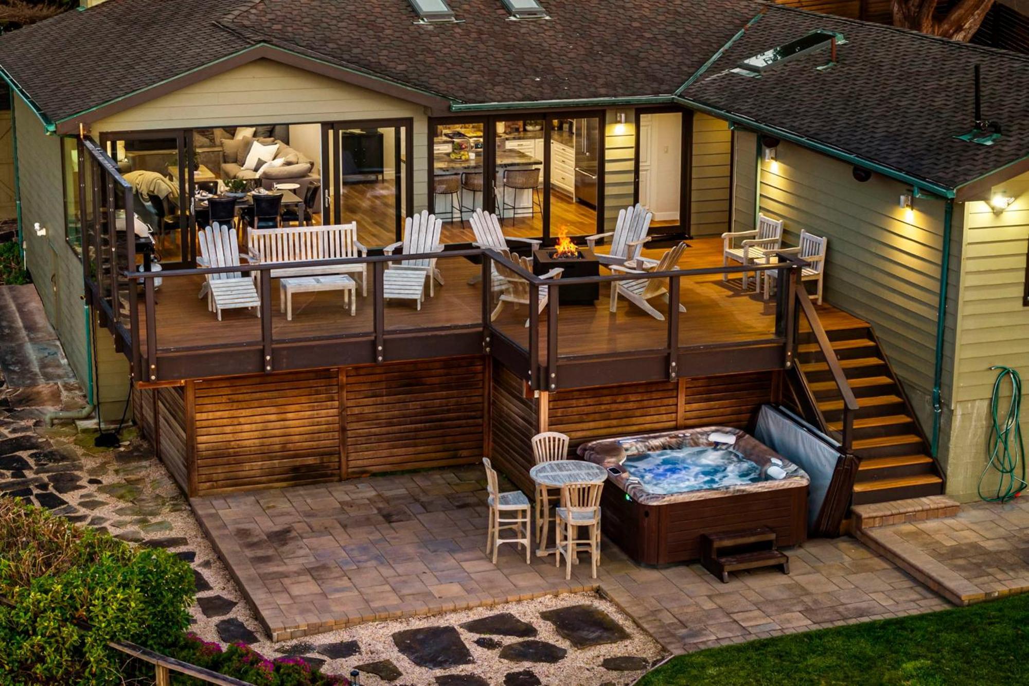 Entire Private Coastal Retreat - Spectacular Ocean Views Whot Tub Villa Montara Bagian luar foto